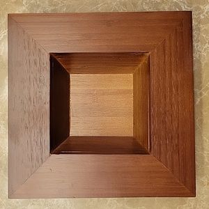 Teleflora 9" x 9" wooden floral arrangement base